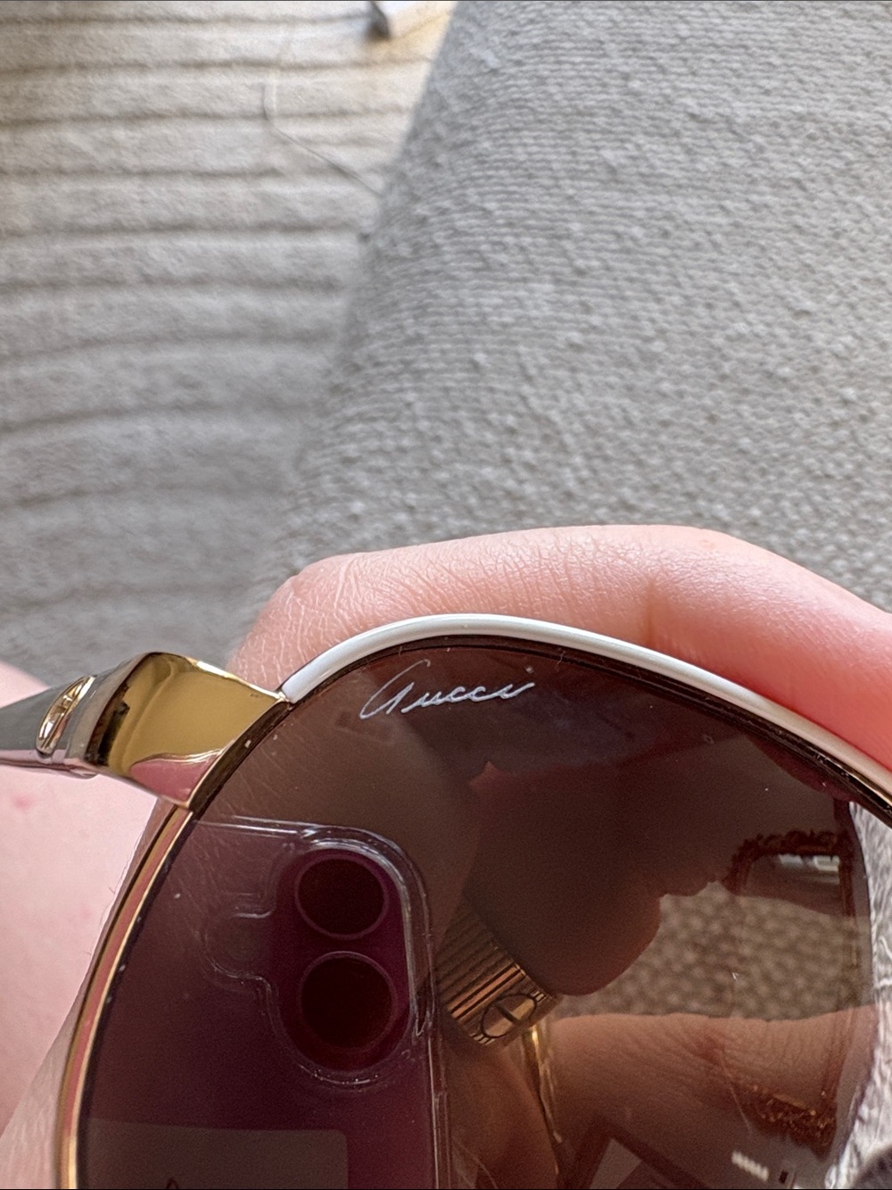 Gucci Polarized Aviator Sunglasses - Picture 3 of 7